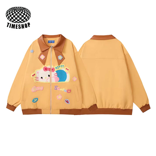Hello Kitty bow-knot jacket
