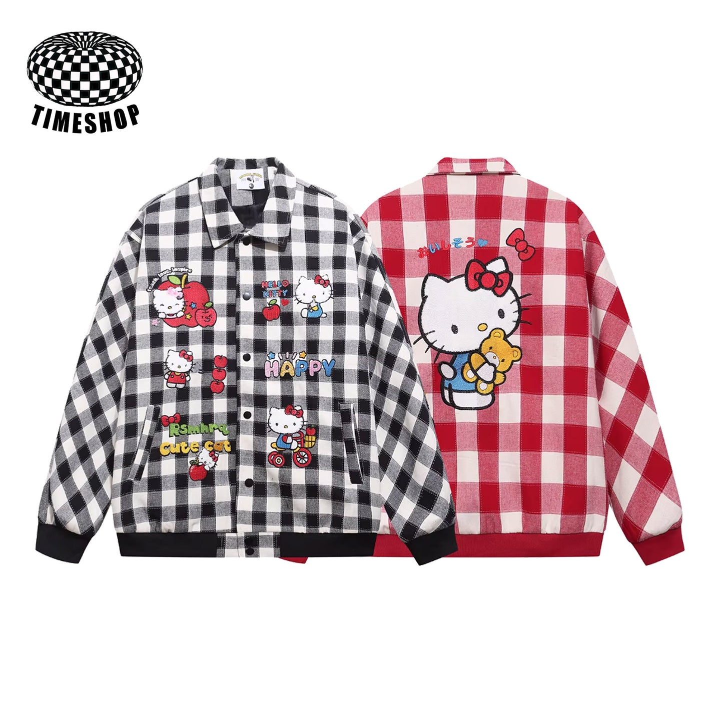 Hello Kitty checkered jacket