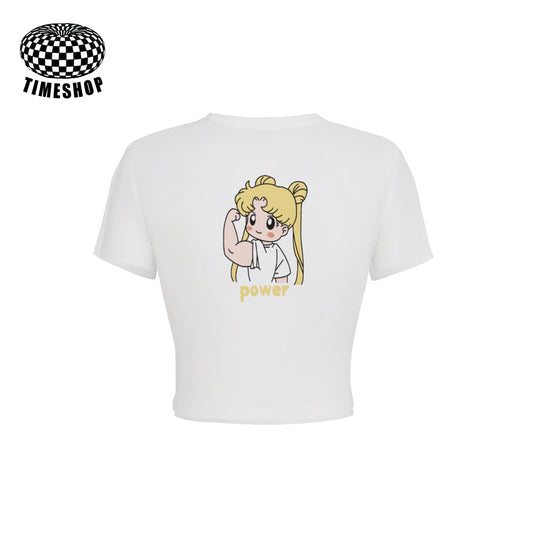 Fitness Sailor Moon T-shirt