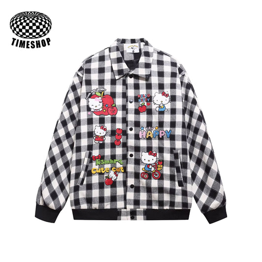 Hello Kitty checkered jacket
