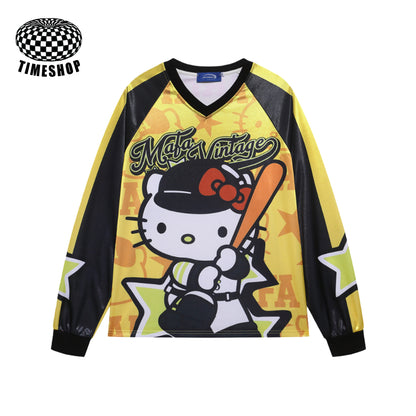 Hello Kitty long-sleeved jersey