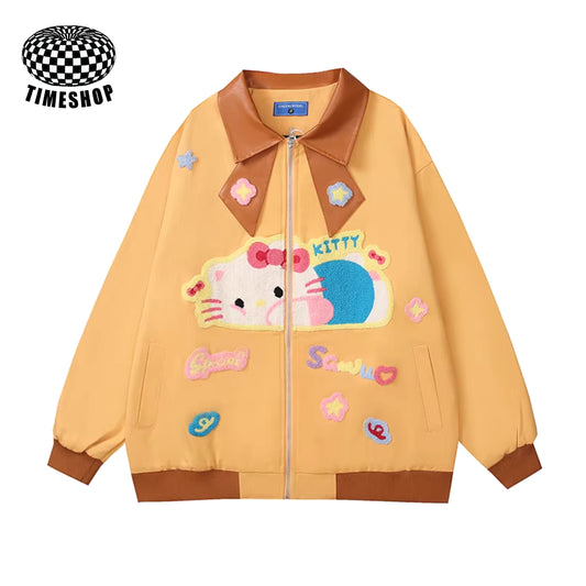 Hello Kitty bow-knot jacket