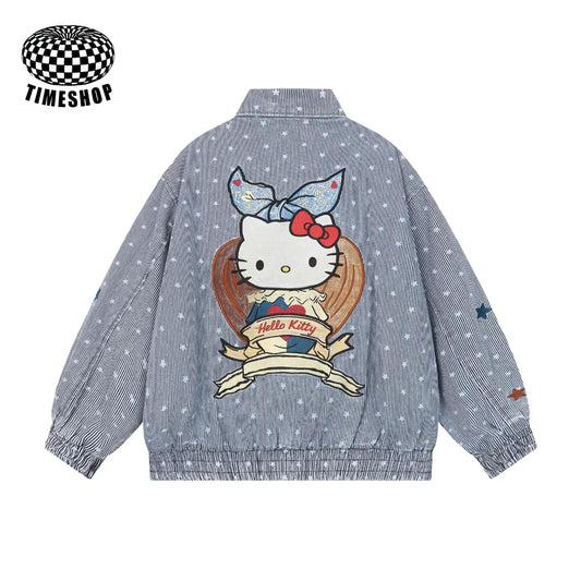 Hello Kitty Star Embroidered Jacket