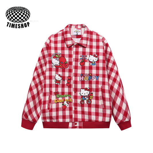 Hello Kitty checkered jacket