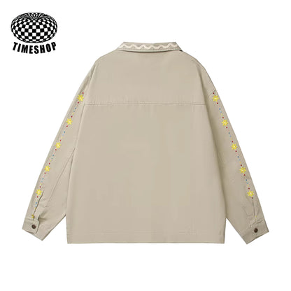 Hello Kitty embroidered jacket