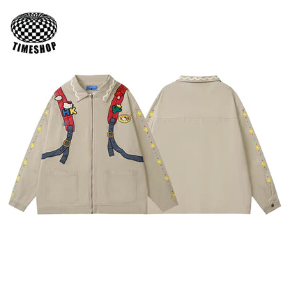 Hello Kitty embroidered jacket