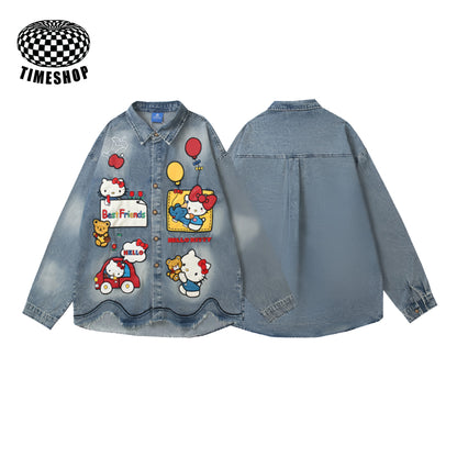 Hello Kitty denim shirt