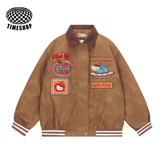 Spaceship Hello Kitty baseball uniform