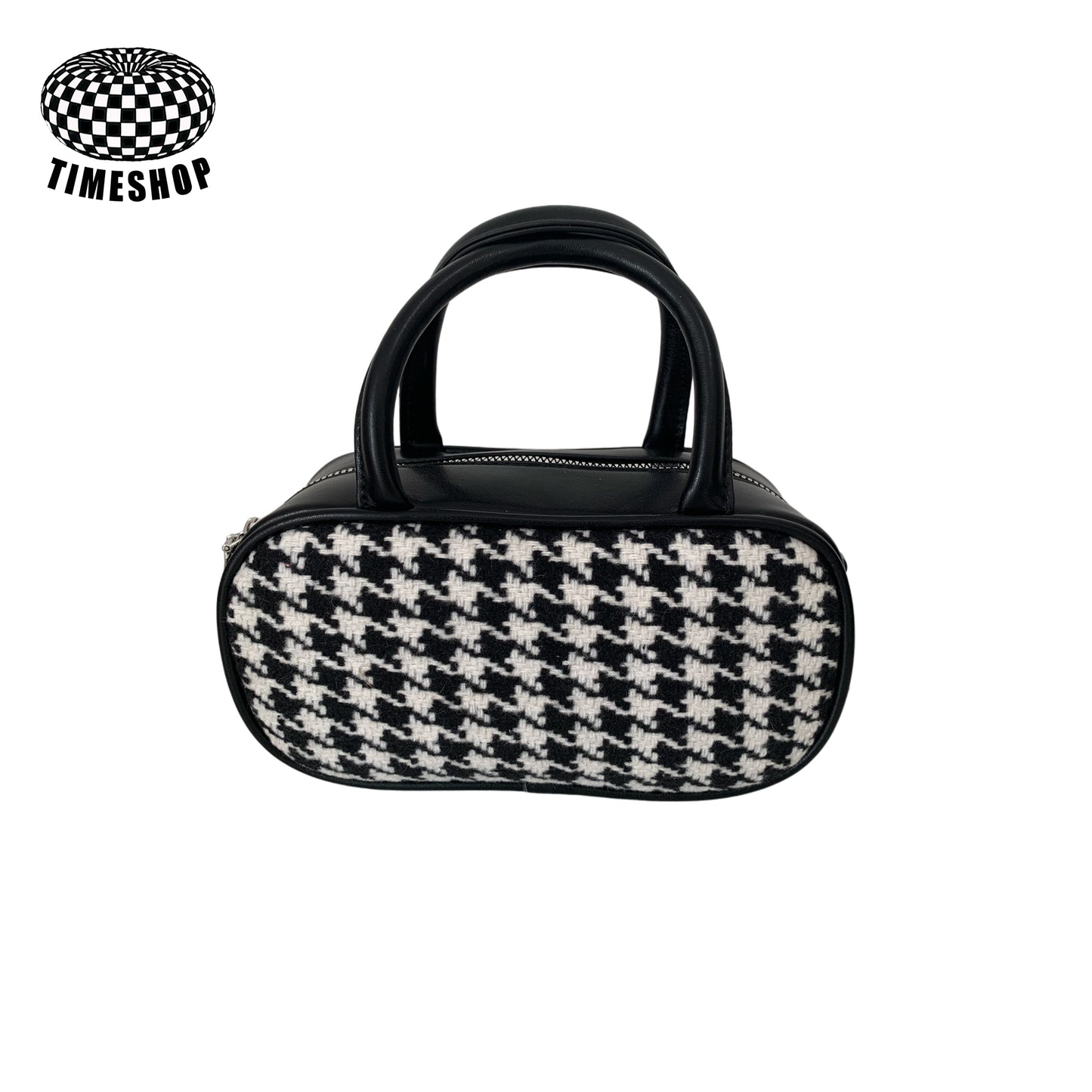 Hello Kitty black houndstooth bag