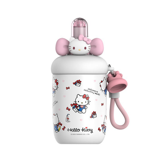 Hello Kitty Straw water bottle